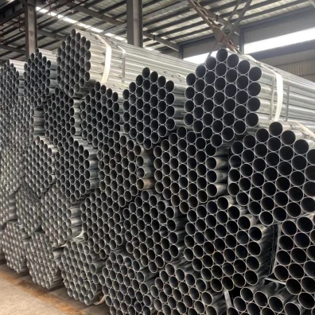 Hot - Dip Galvanized Pipes Round